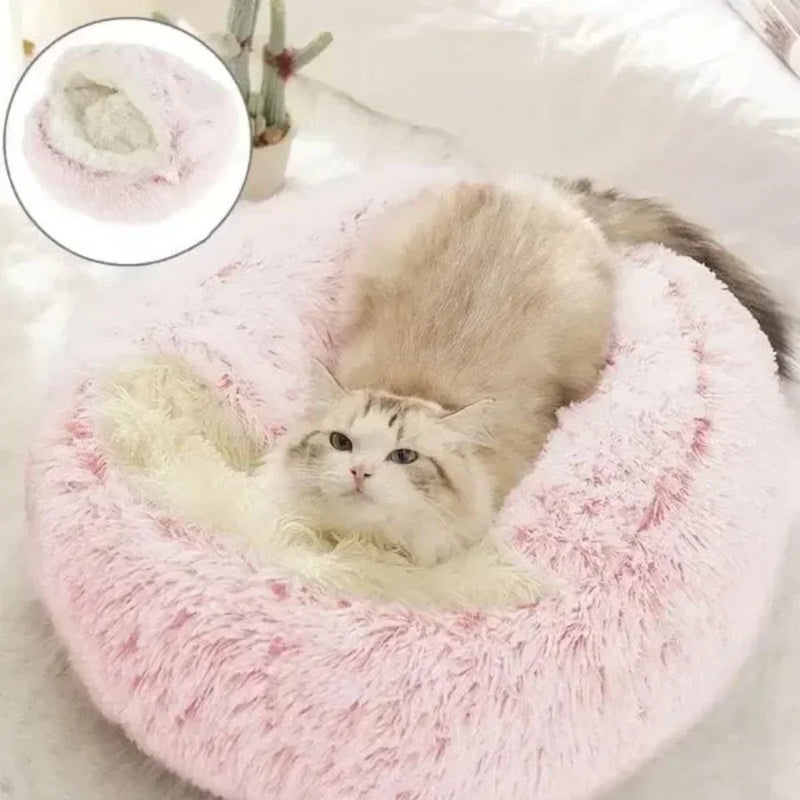 Cama macia e luxuosa para seu gato, quente confortável, serve para pequenos cachorrinhos.